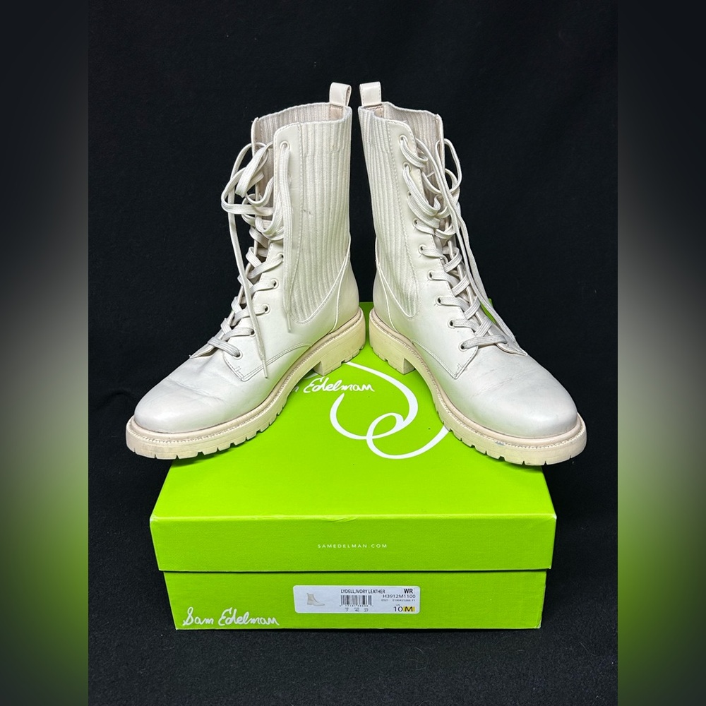 Sam Edelman Women's Cream Boots